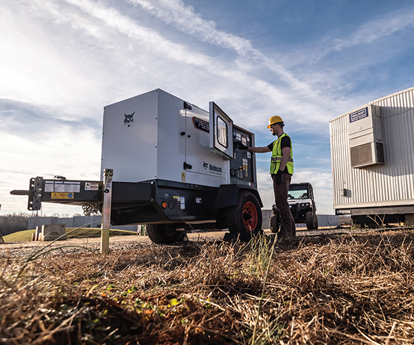 portable bobcat generators image