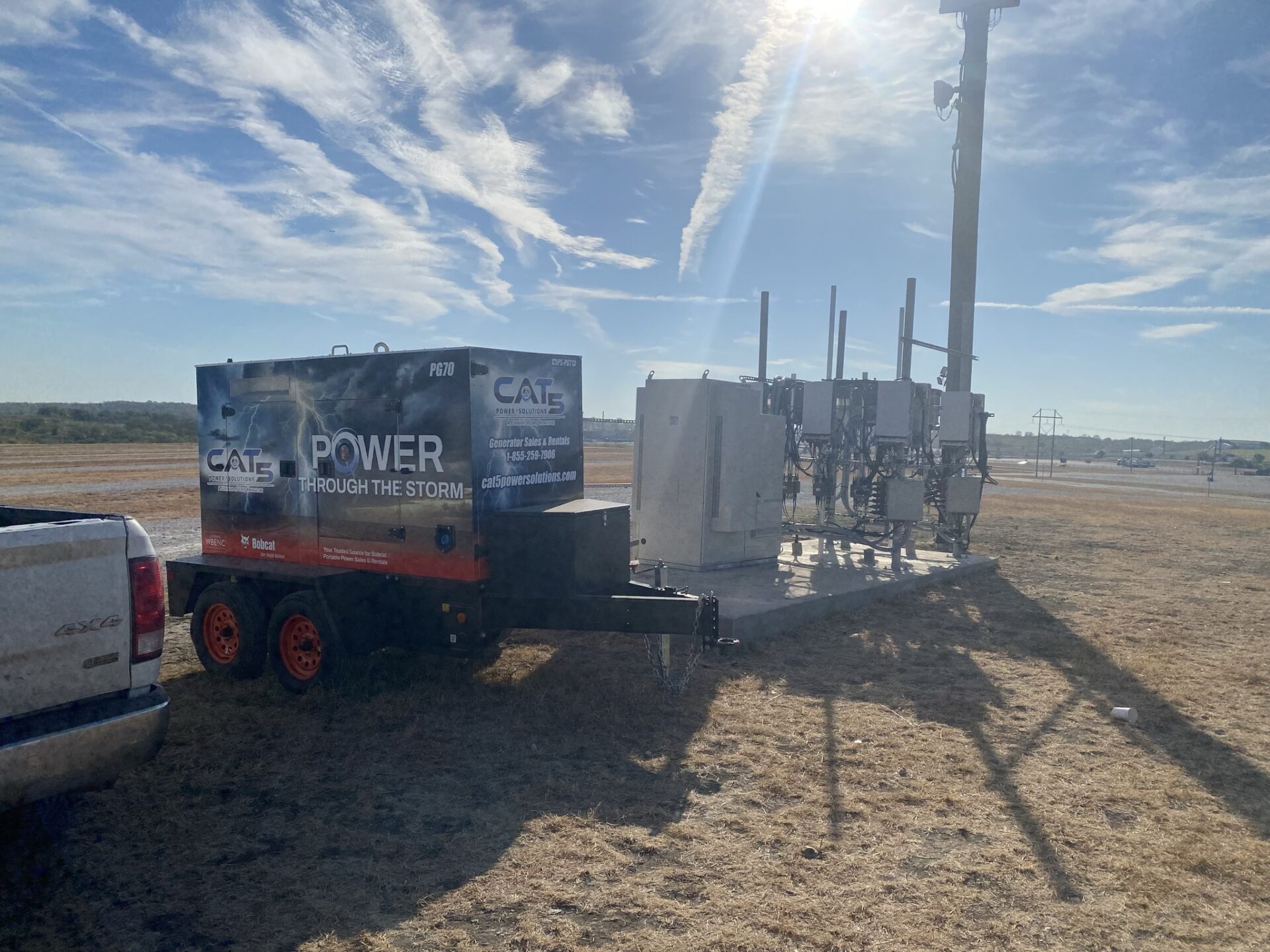 cat5 power solutions generator rental