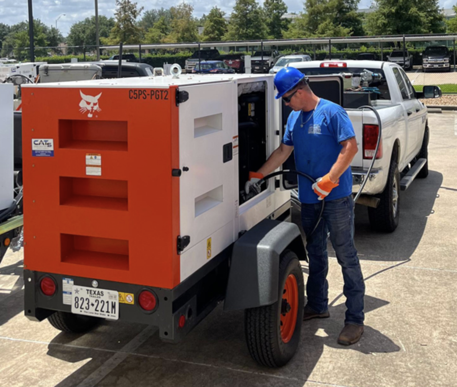 cat5 power solutions generator setup