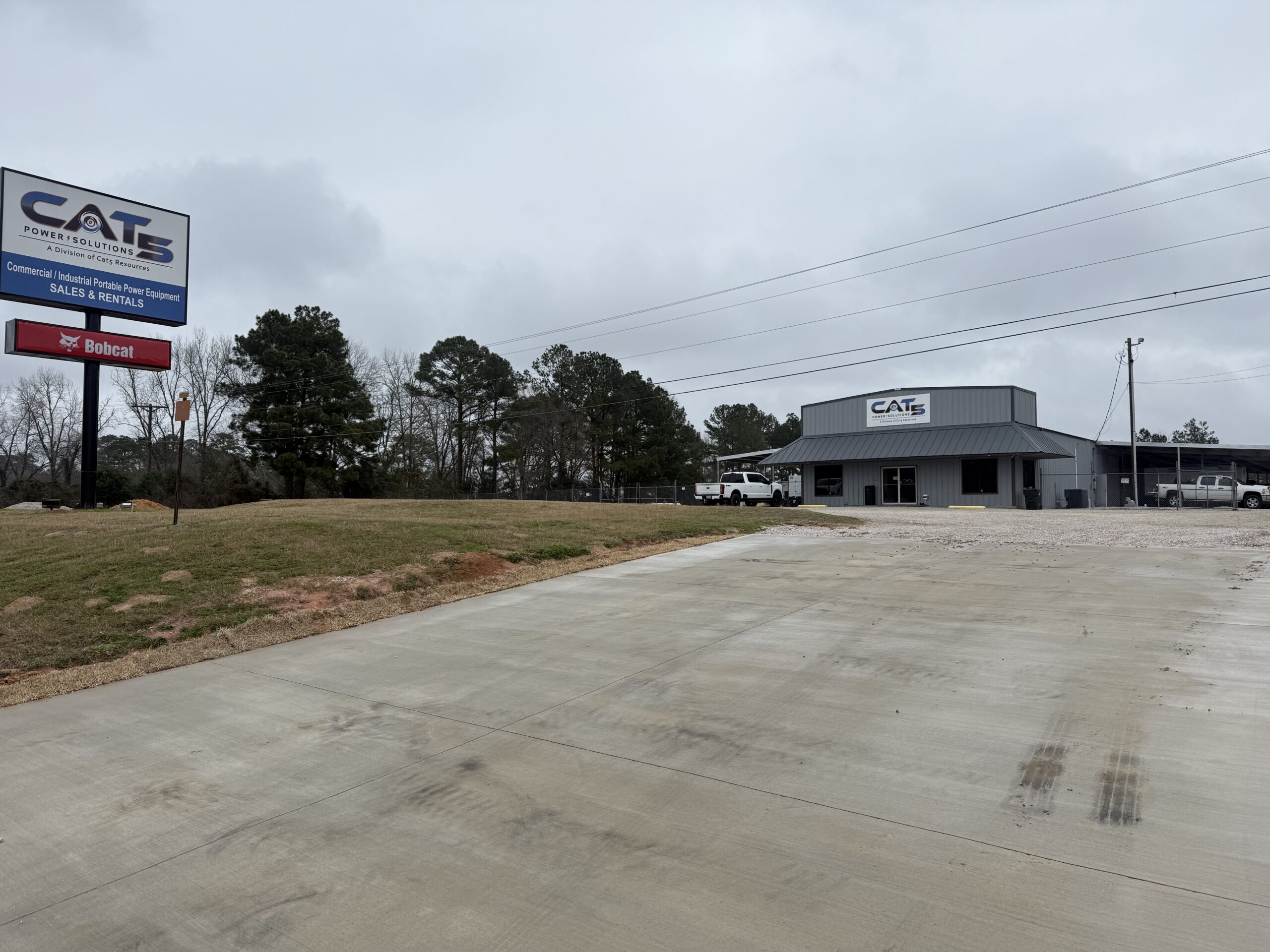 cat5 power solutions generator rentals