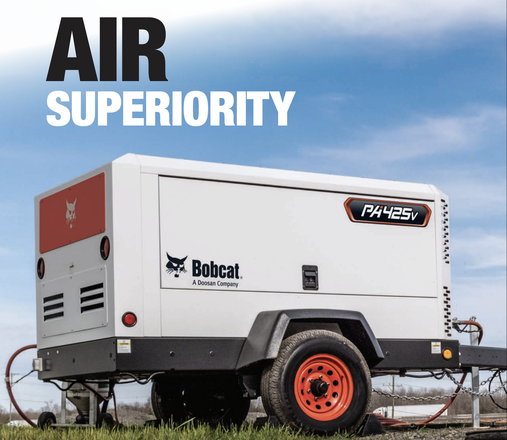 cat5 power solutions bobcat air compressor
