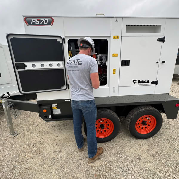 cat5 power solutions generator sizing